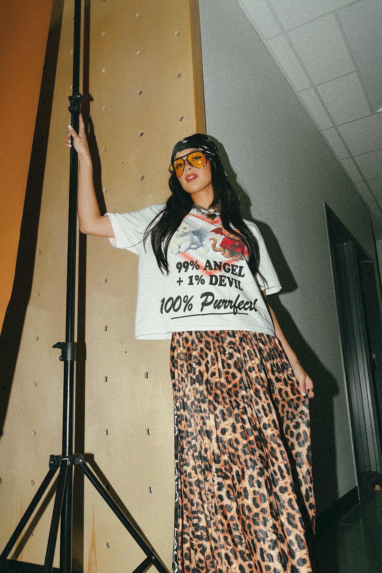 100% Purrfect Boxy Tee - Dressed in Lala