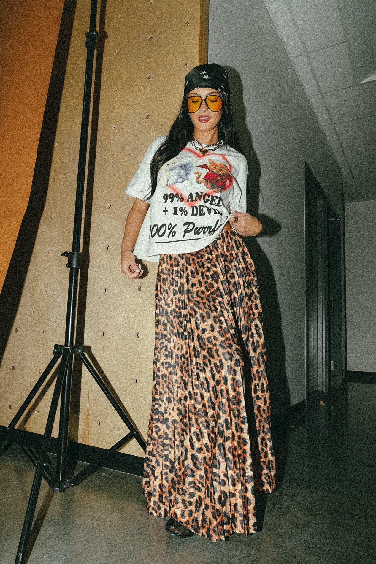 100% Purrfect Boxy Tee - Dressed in Lala