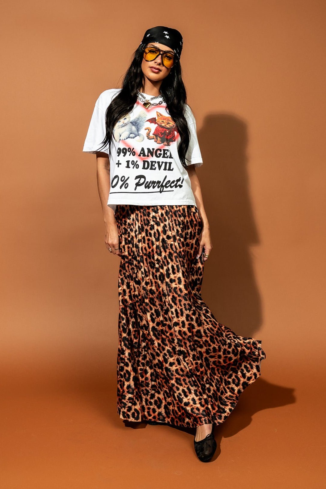 100% Purrfect Boxy Tee - Dressed in Lala