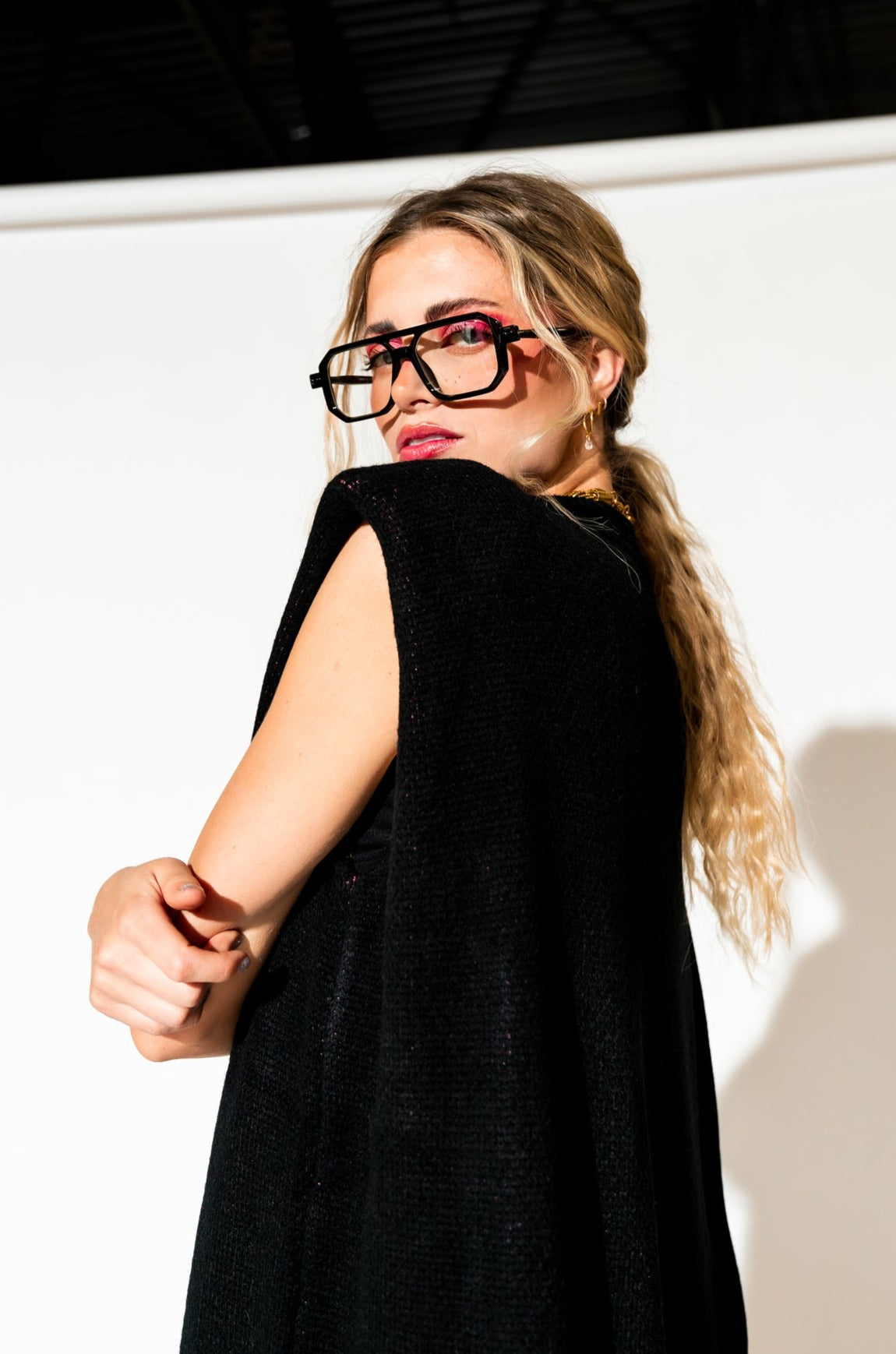 Big Reputation Oversized Knit Maxi Dress in Snake