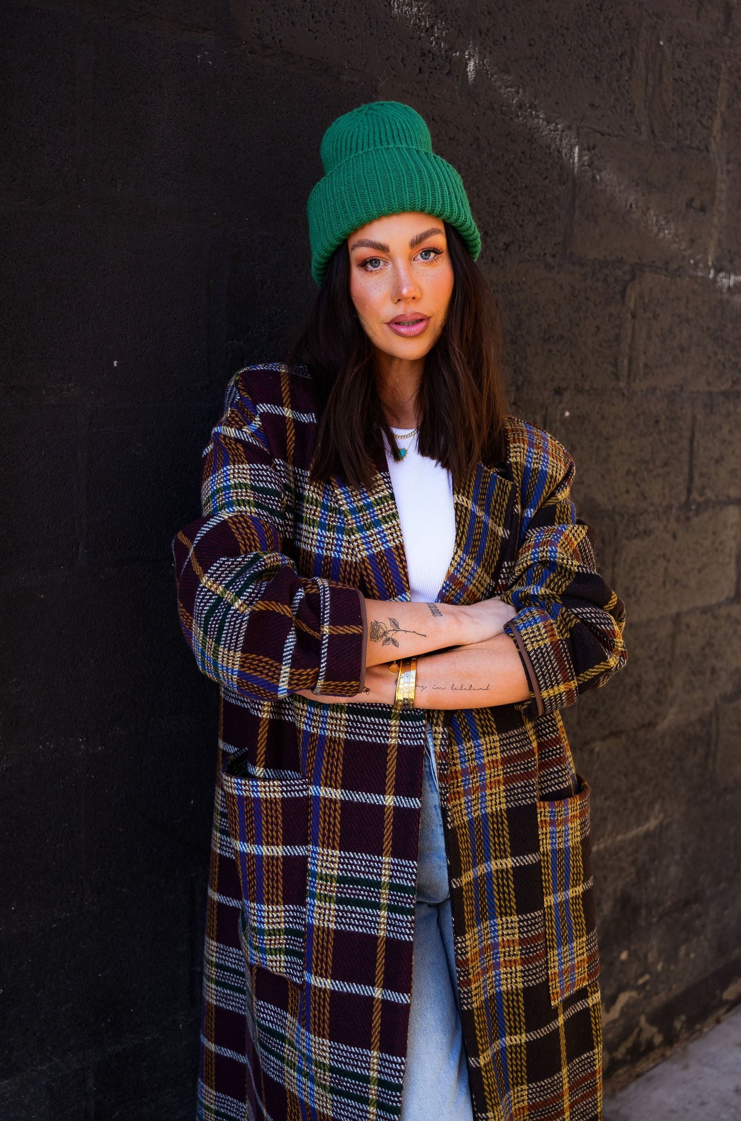 Libra Longline Half + Half Coat
