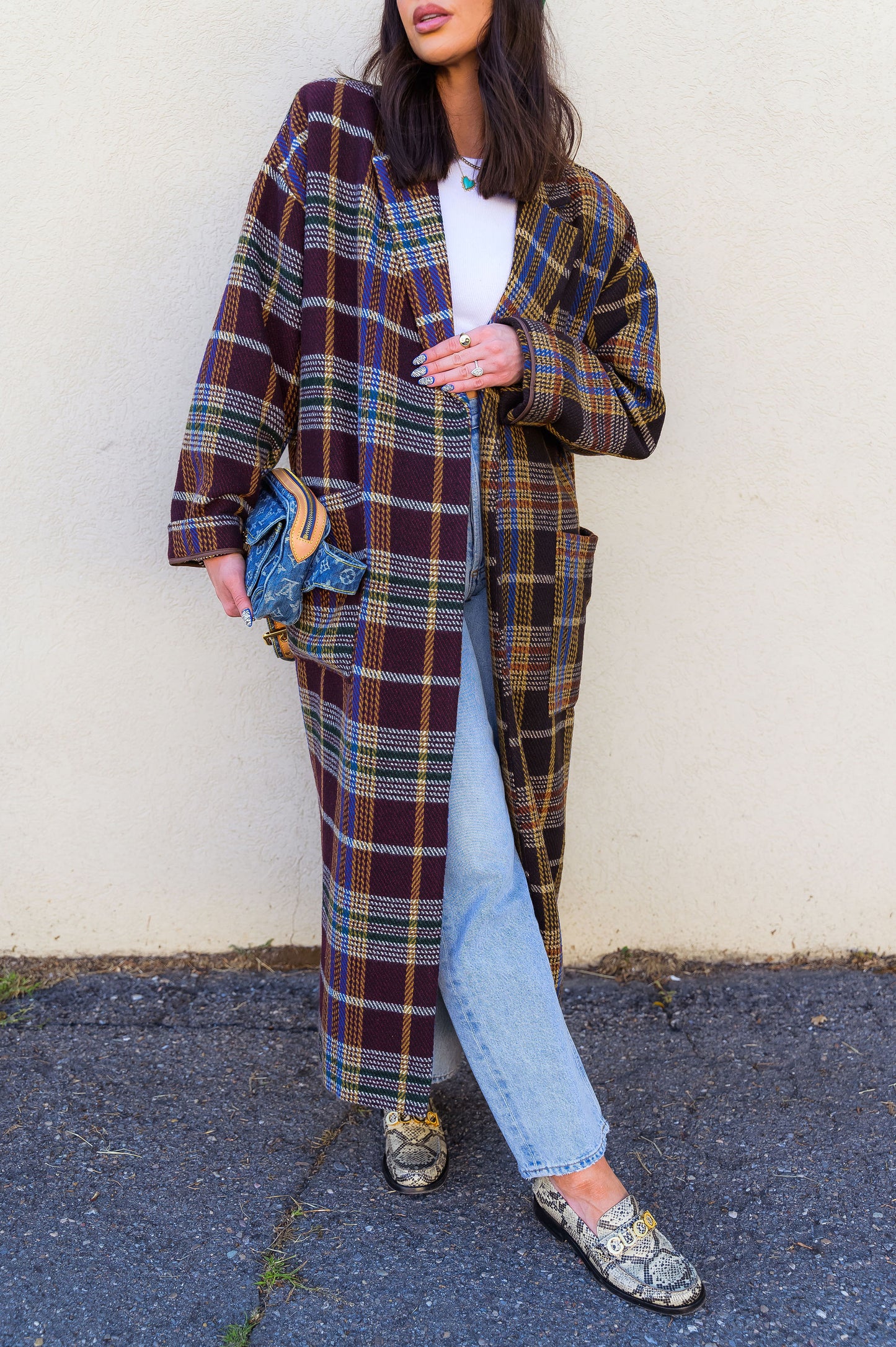 Libra Longline Half + Half Coat