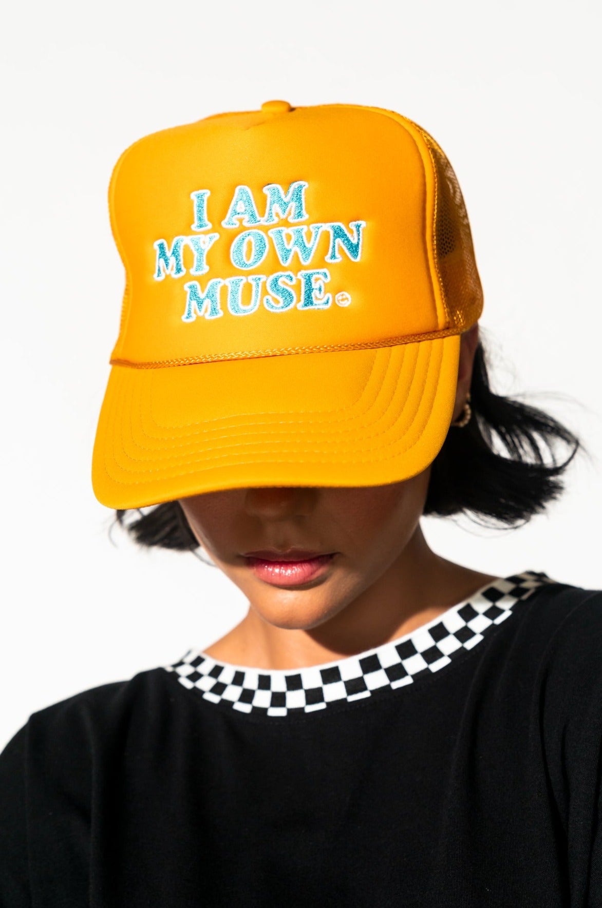 My Own Muse Embroidered Trucker Hat