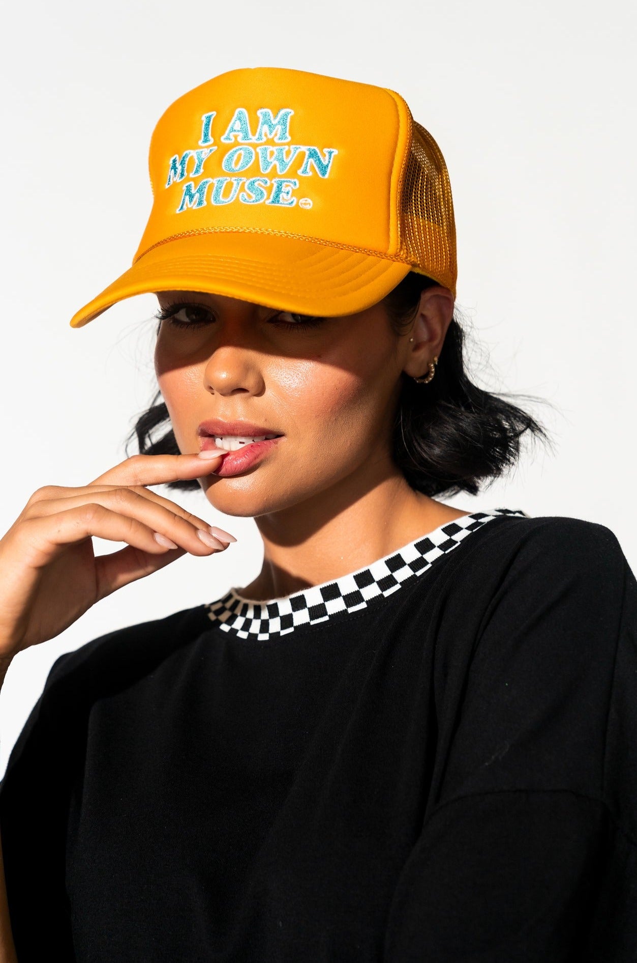 My Own Muse Embroidered Trucker Hat