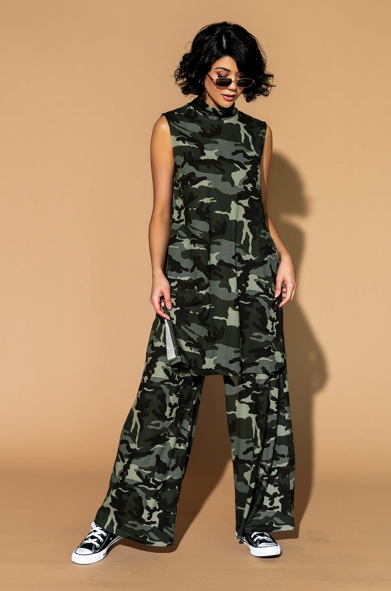 Womens best sale camouflage playsuit