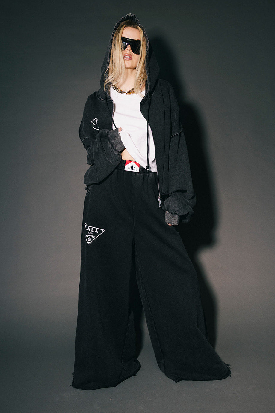 House of Lala Wide Leg Sweatpants