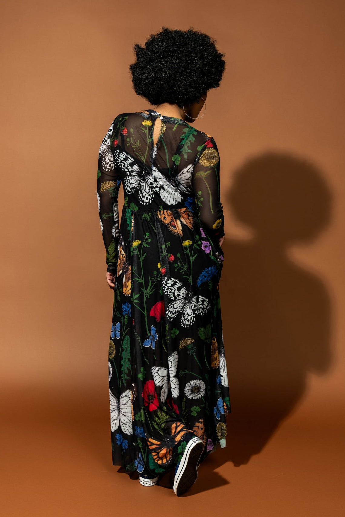 More You Mesh Maxi Dress in Folklore Florals