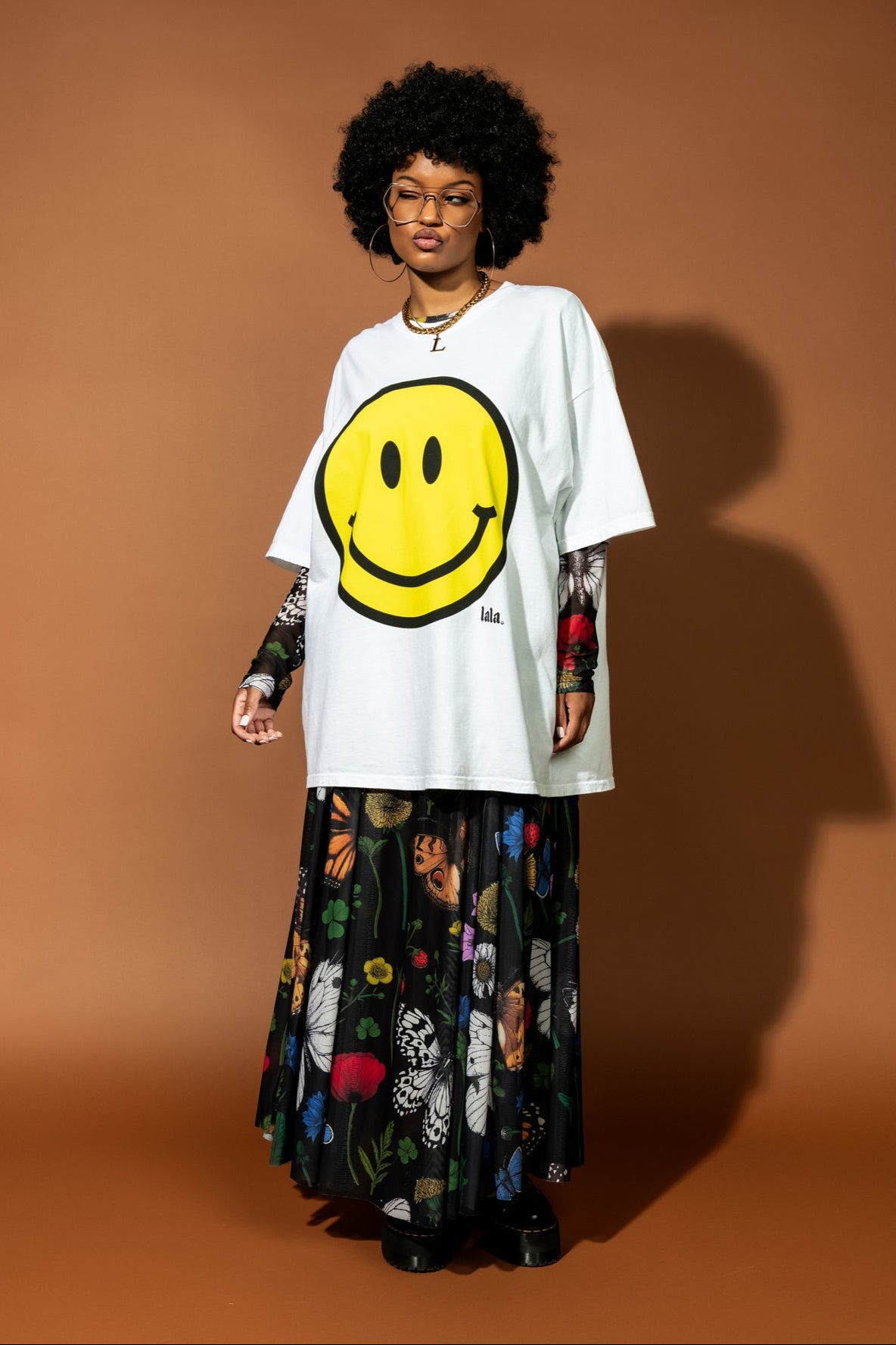 The World Needs Your Magic Oversized Tee in White