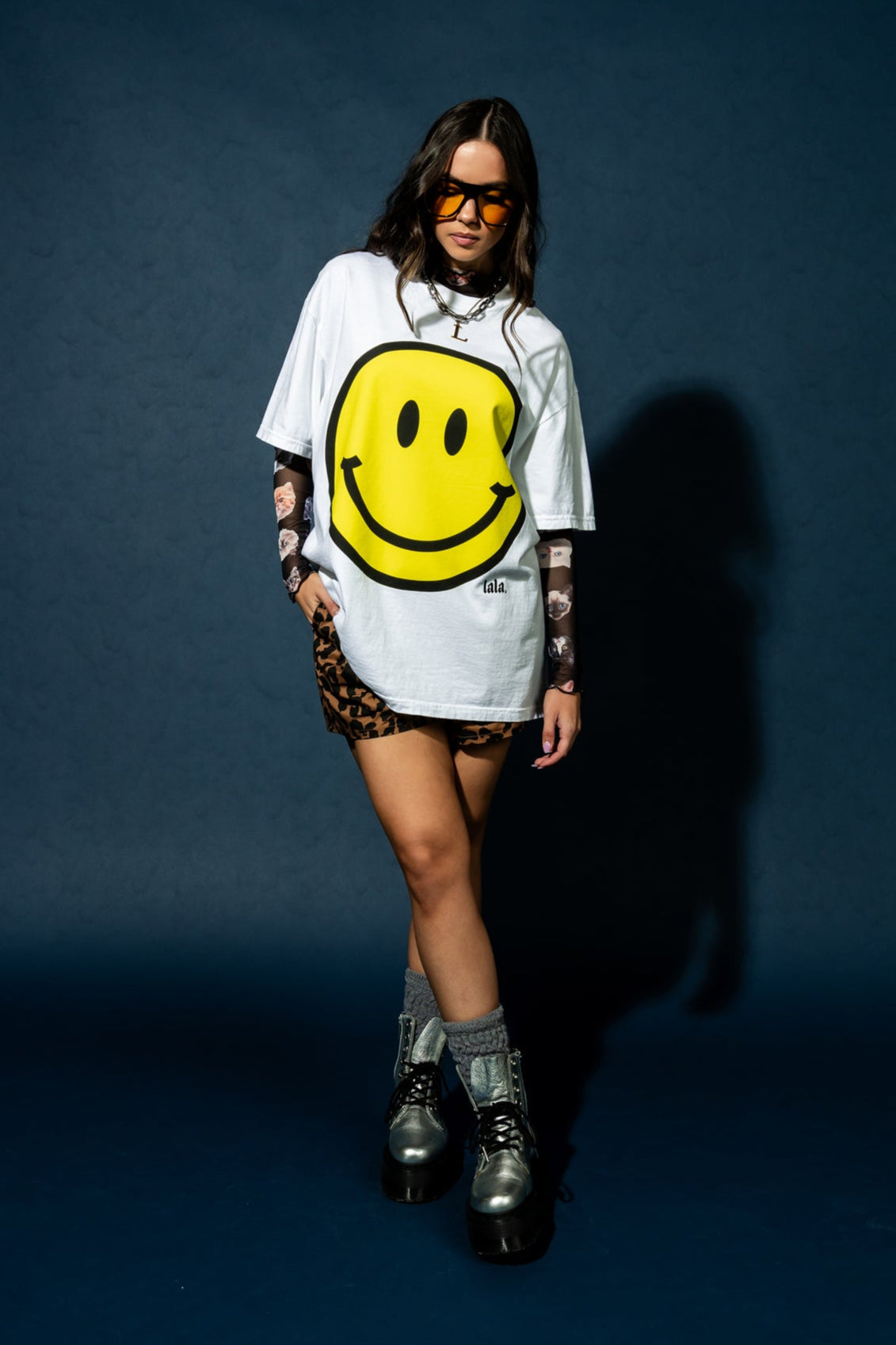 The World Needs Your Magic Oversized Tee in White