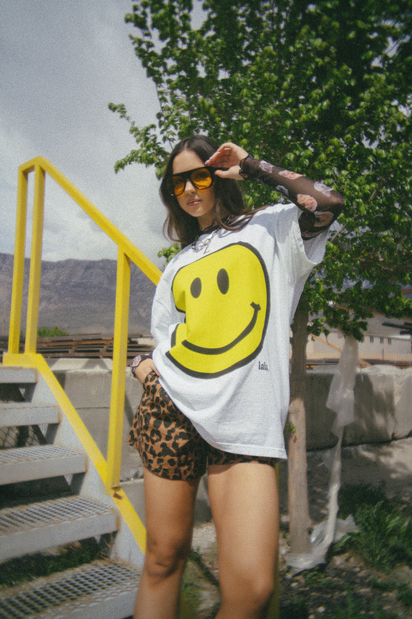 The World Needs Your Magic Oversized Tee in White