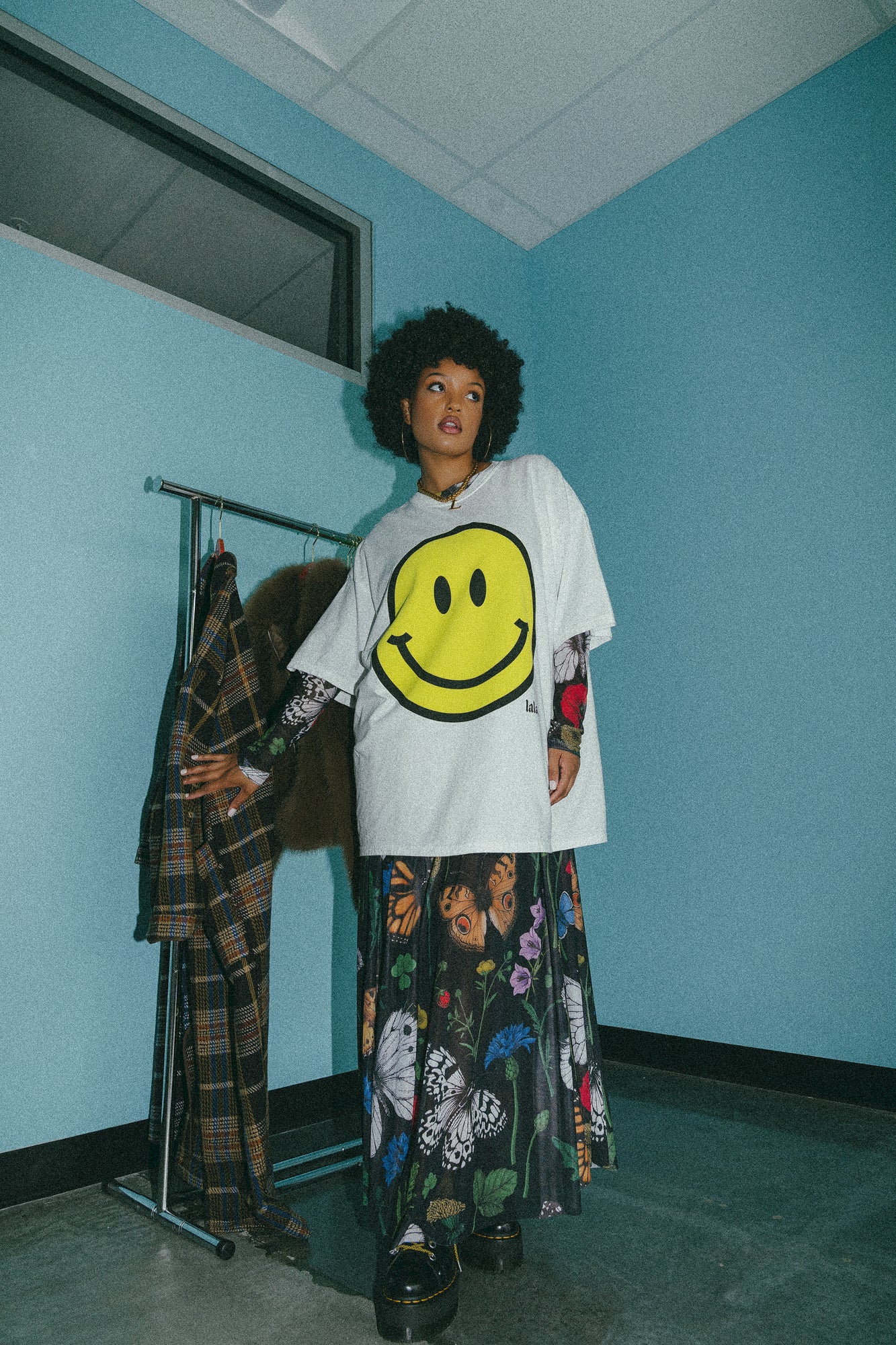 The World Needs Your Magic Oversized Tee in White