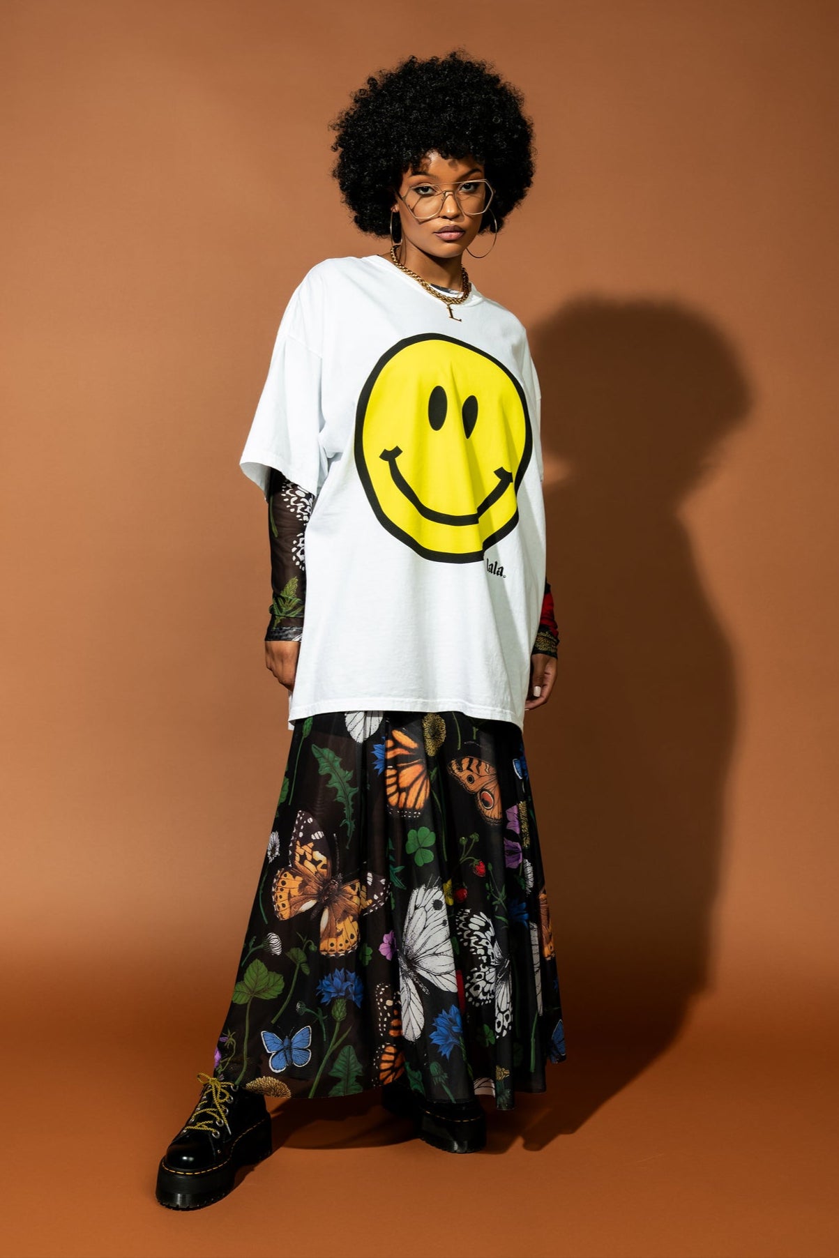 The World Needs Your Magic Oversized Tee in White