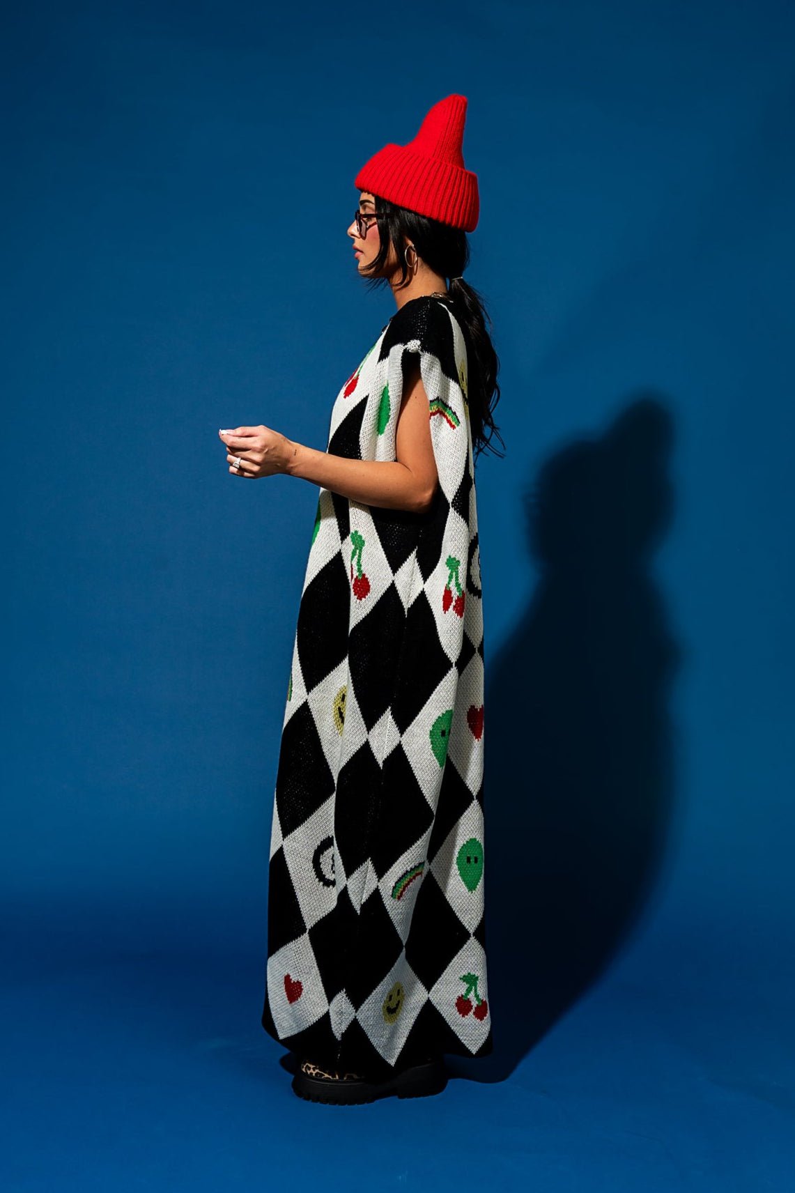 A Few of My Favorite Things Oversized Knit Maxi Dress - Dressed in Lala