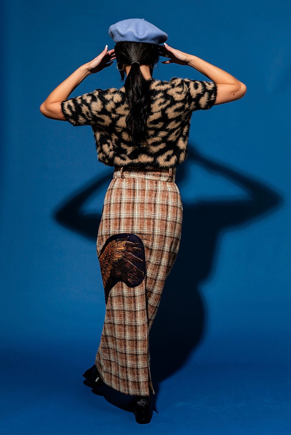 Be Proud Of Yourself Fuzzy Knit Top in Leopard - Dressed in Lala