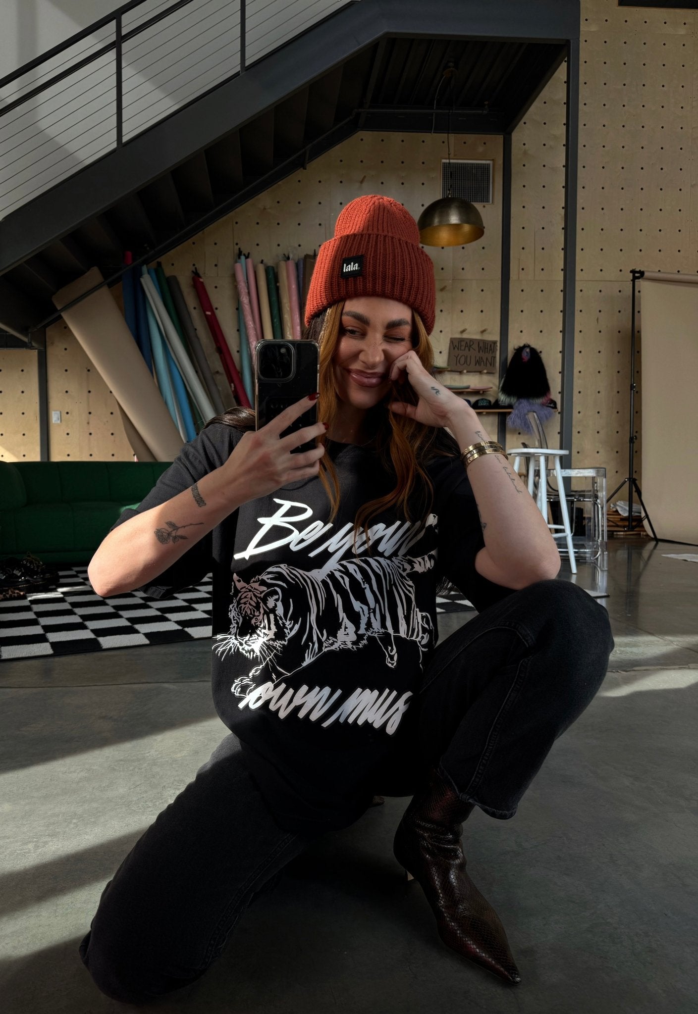 Be Your Own Muse Oversized Tiger Tee - Dressed in Lala