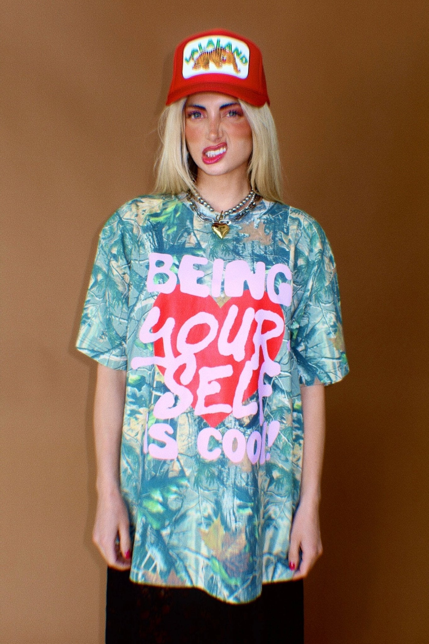 Being Yourself is Cool Real Tree Camo Tee - Dressed in Lala