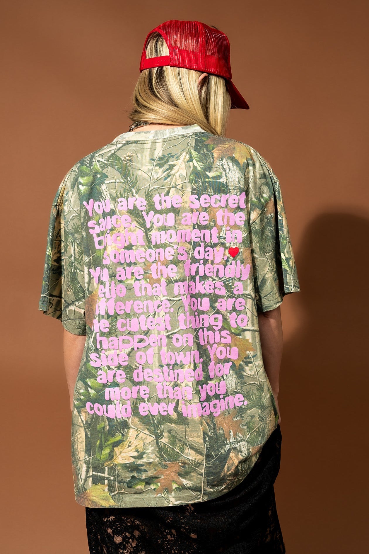 Being Yourself is Cool Real Tree Camo Tee - Dressed in Lala