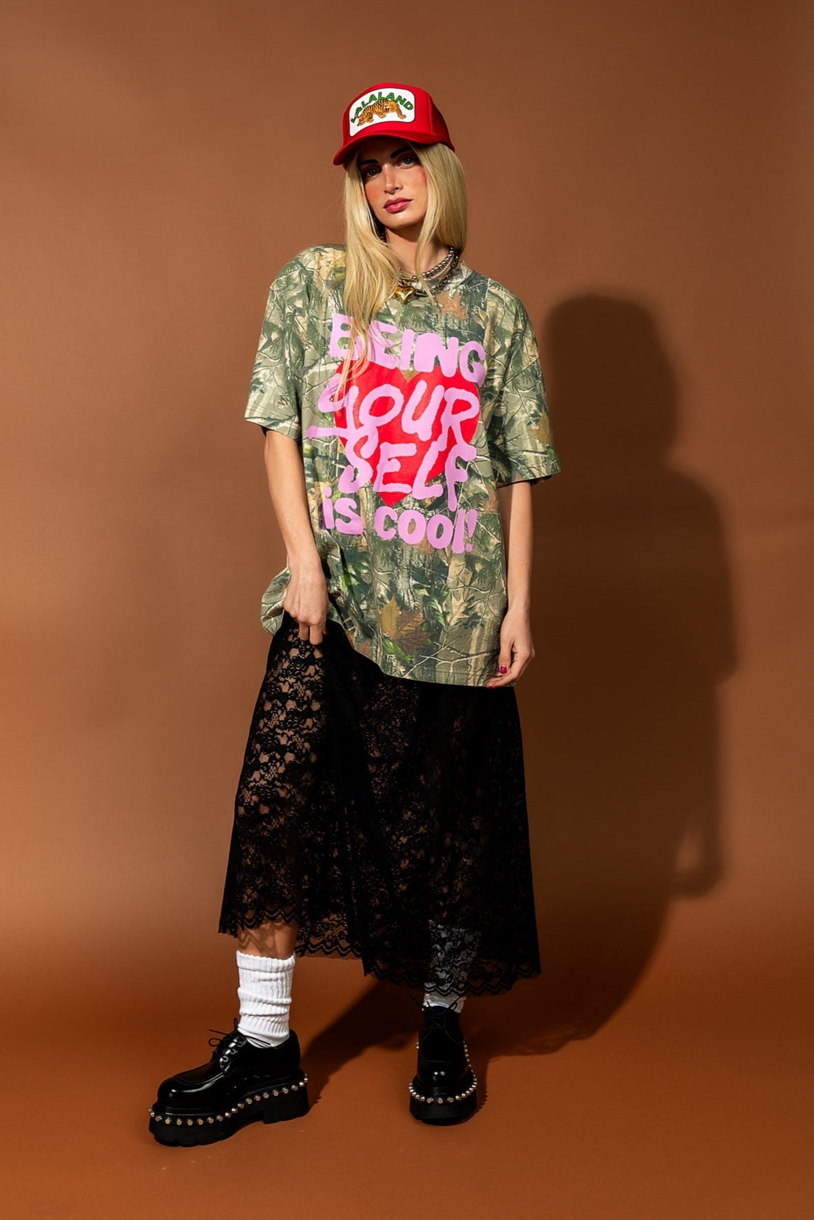 Being Yourself is Cool Real Tree Camo Tee - Dressed in Lala