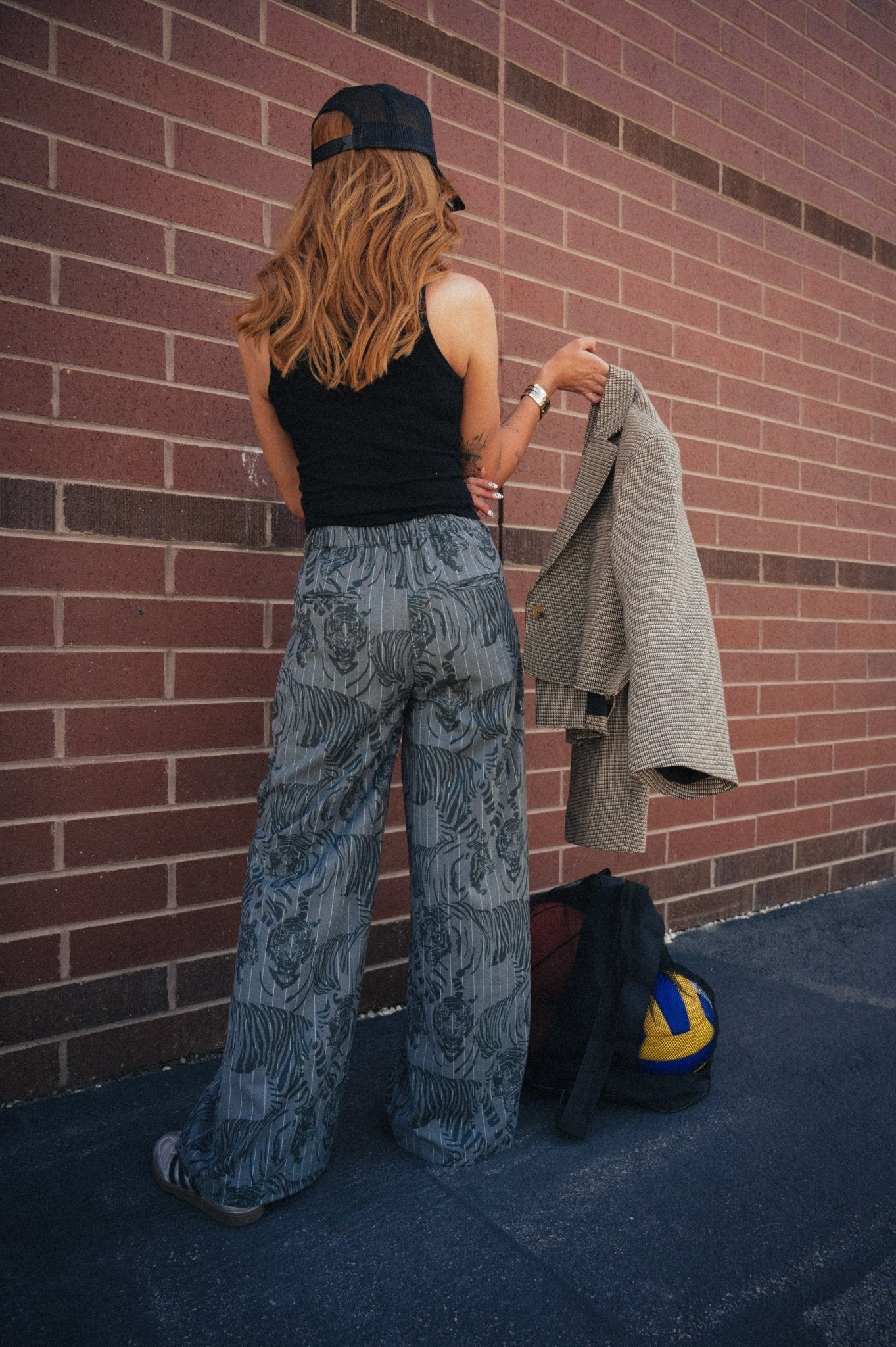 Big Cat Pinstripe Trousers - Dressed in Lala