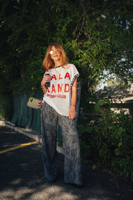 Big Cat Pinstripe Trousers - Dressed in Lala