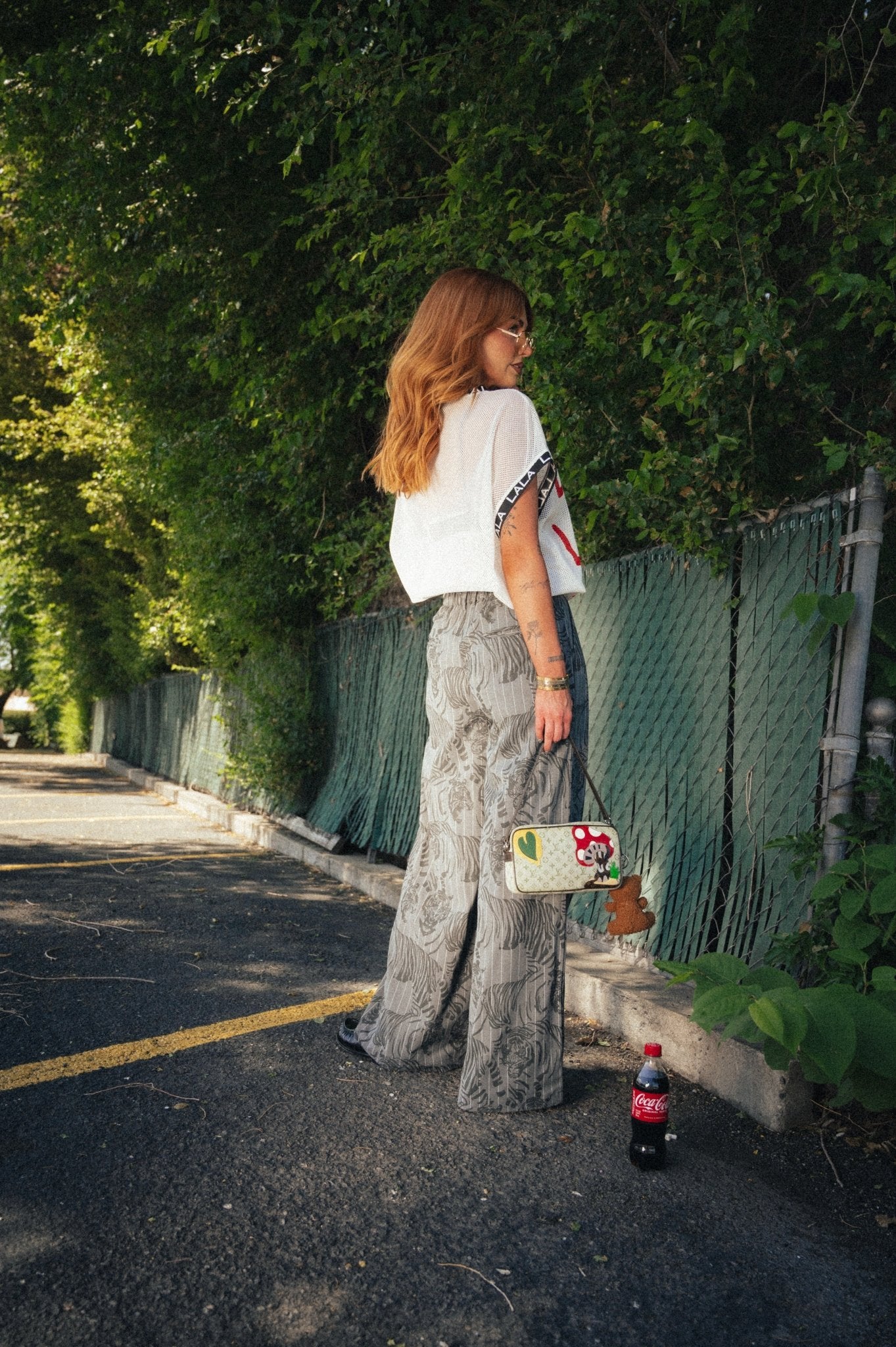 Big Cat Pinstripe Trousers - Dressed in Lala