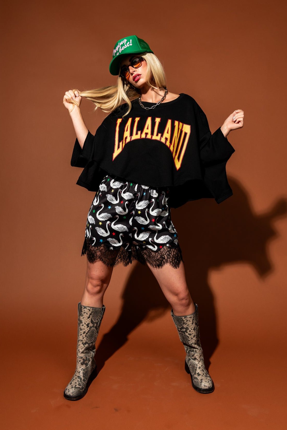 Black Swan Superstar Satin Bloomers - Dressed in Lala