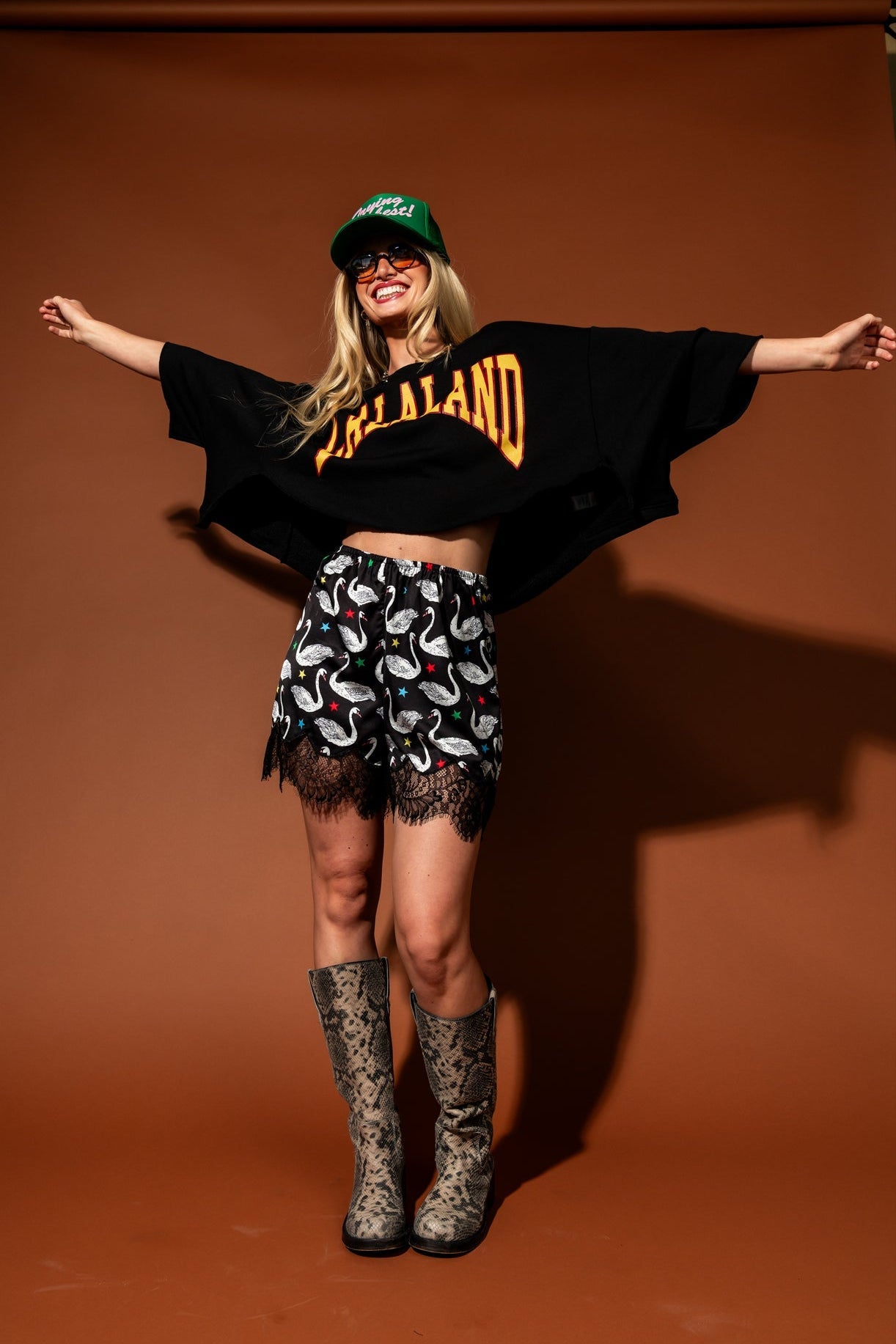 Black Swan Superstar Satin Bloomers - Dressed in Lala