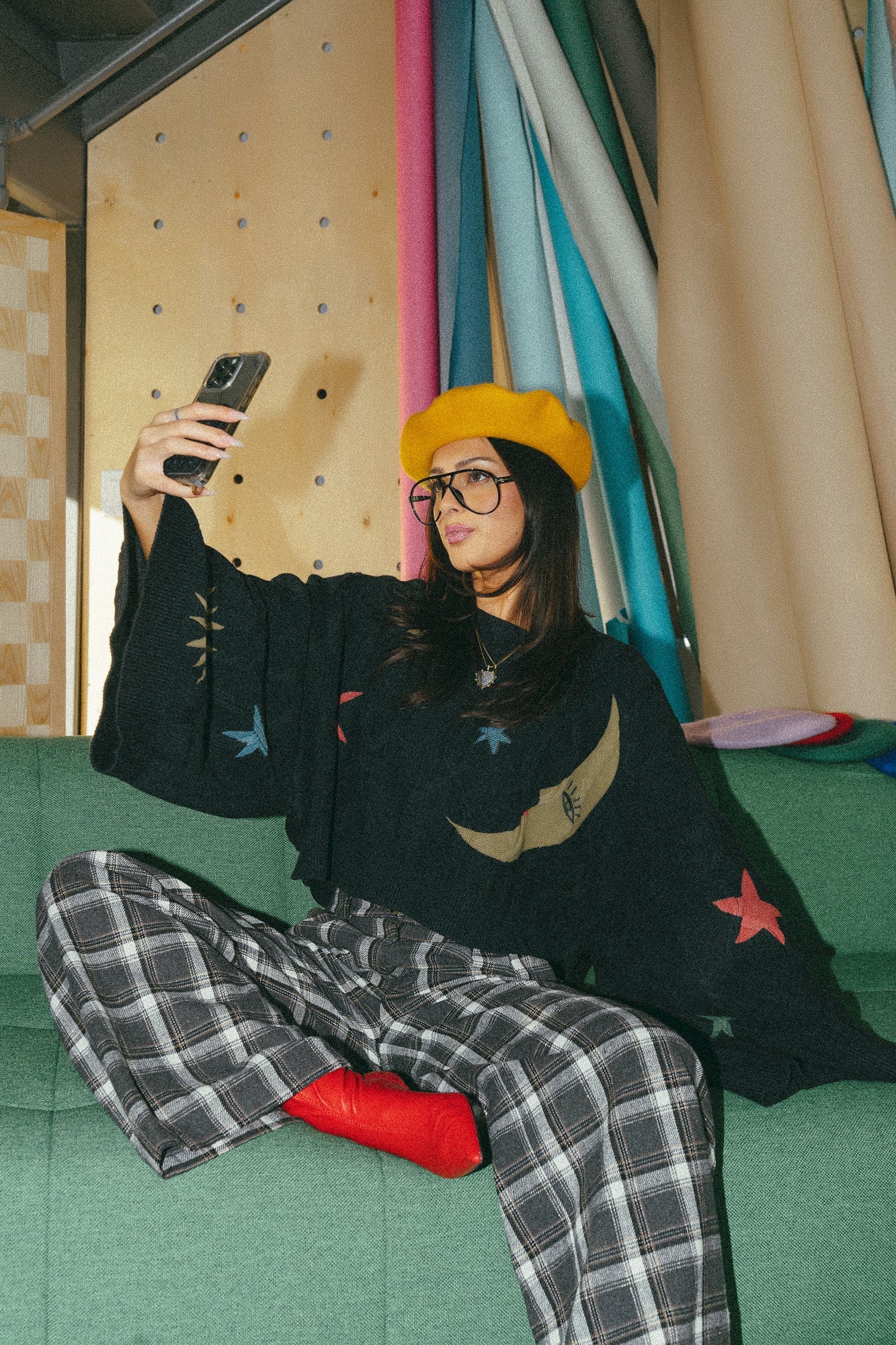 Child of the Universe Crop Cable Knit Sweater - Dressed in Lala