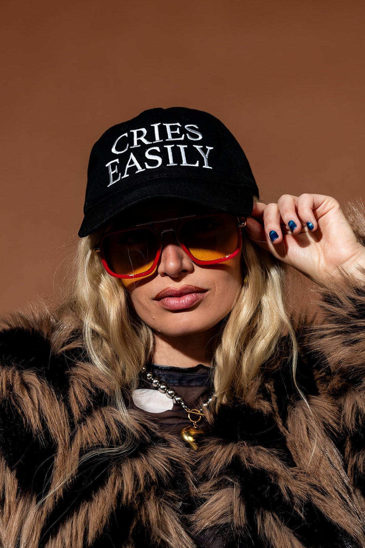 Cries Easily Embroidered Dad Hat *RESTOCKED* - Dressed in Lala