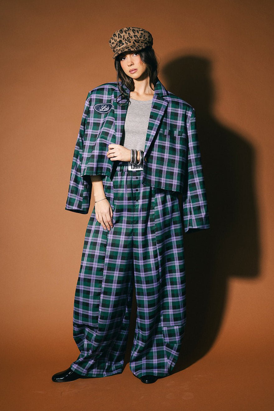 Dear Diary Cropped Boxy Blazer - Dressed in Lala