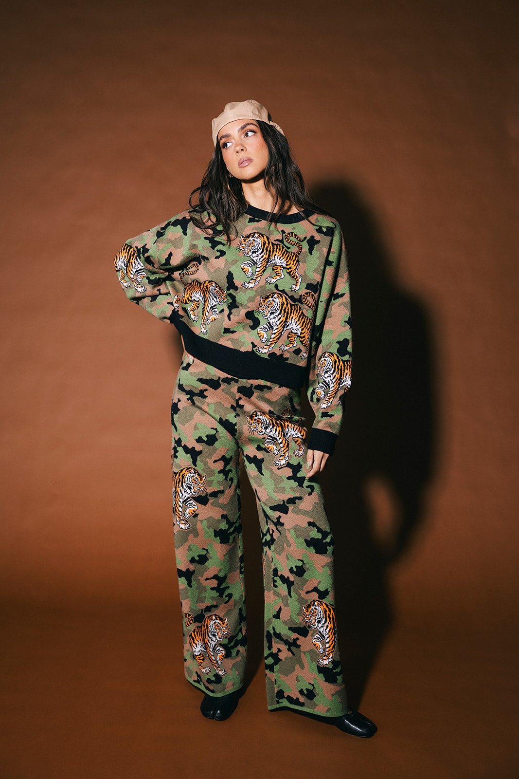 Do You Even See Me Camo Knit Matching Set - Dressed in Lala
