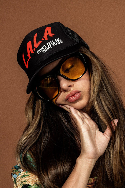 Don't Tell Me What To Do Trucker Hat - Dressed in Lala