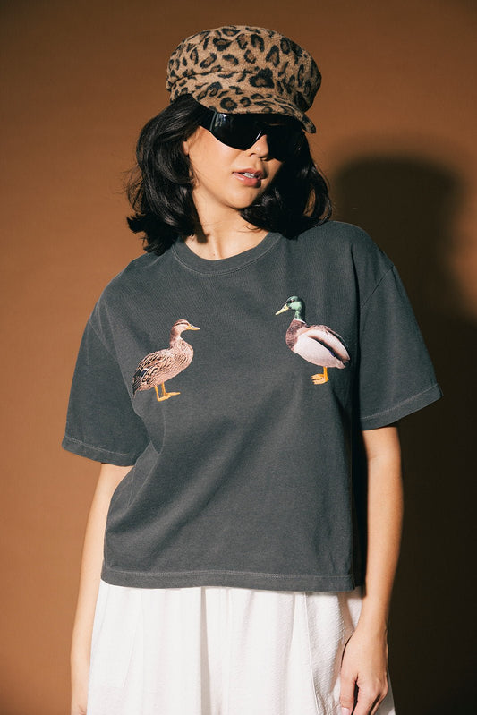 Double Ducks Boxy Tee - Dressed in Lala