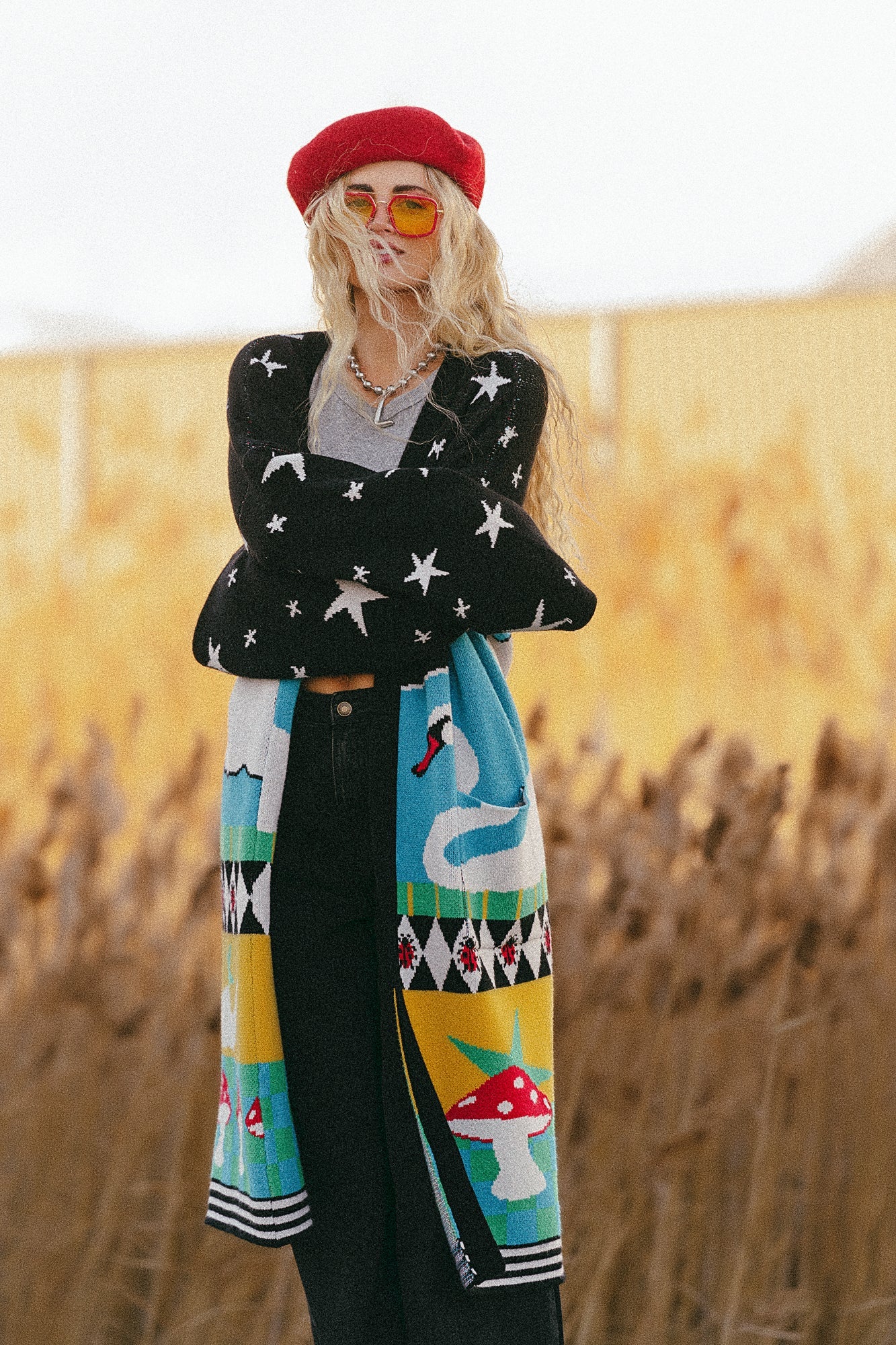 Dreamland Longline Blanket Cardigan - Dressed in Lala