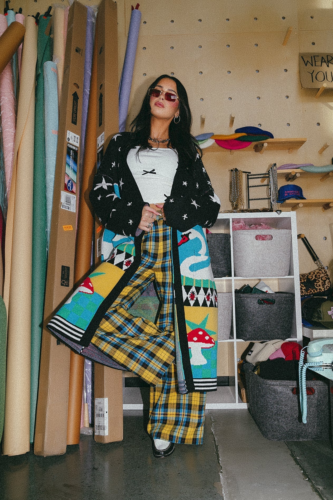 Dreamland Longline Blanket Cardigan - Dressed in Lala