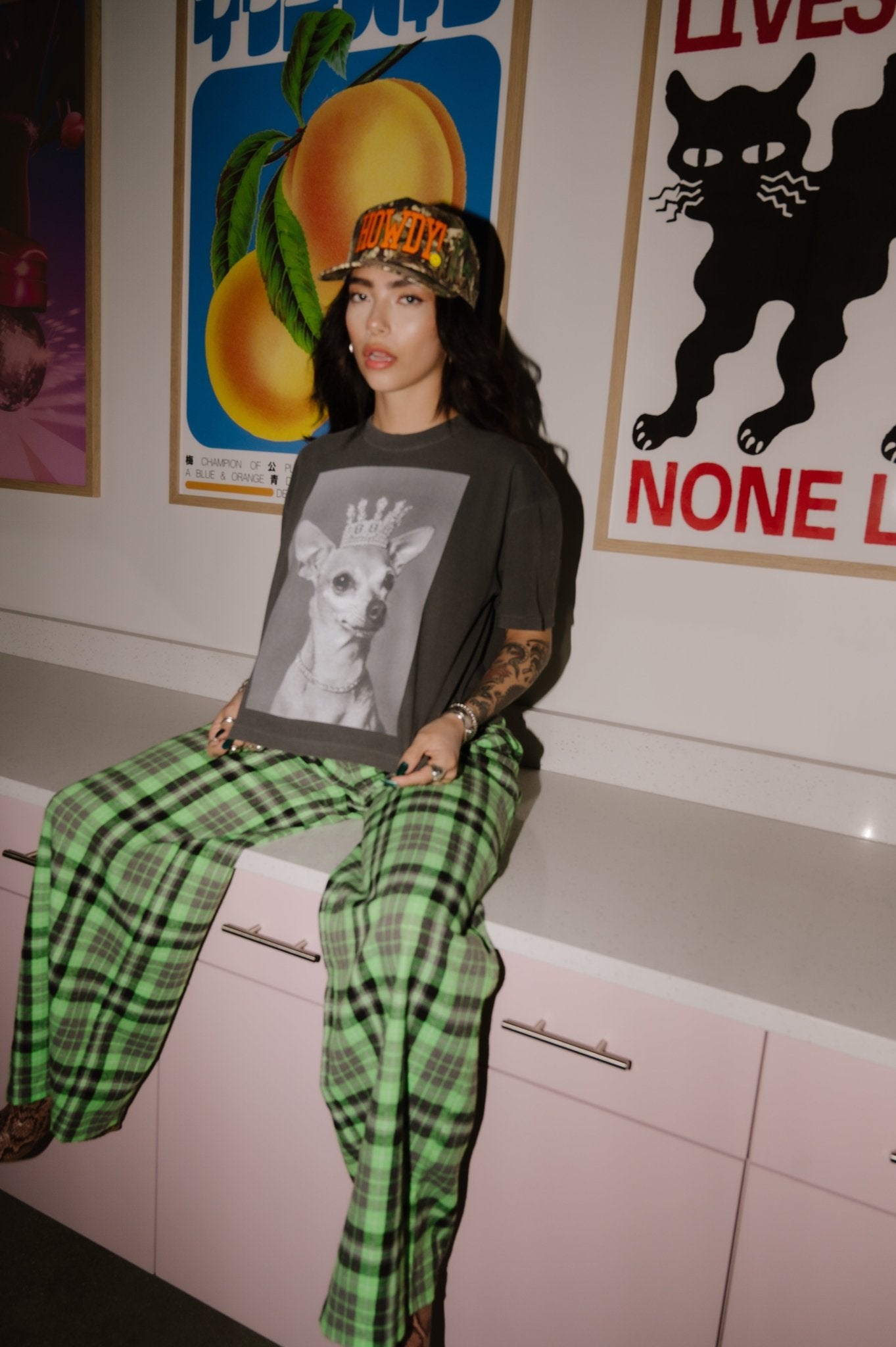 Fake it Til You Make It Chihuahua Boxy Tee - Dressed in Lala