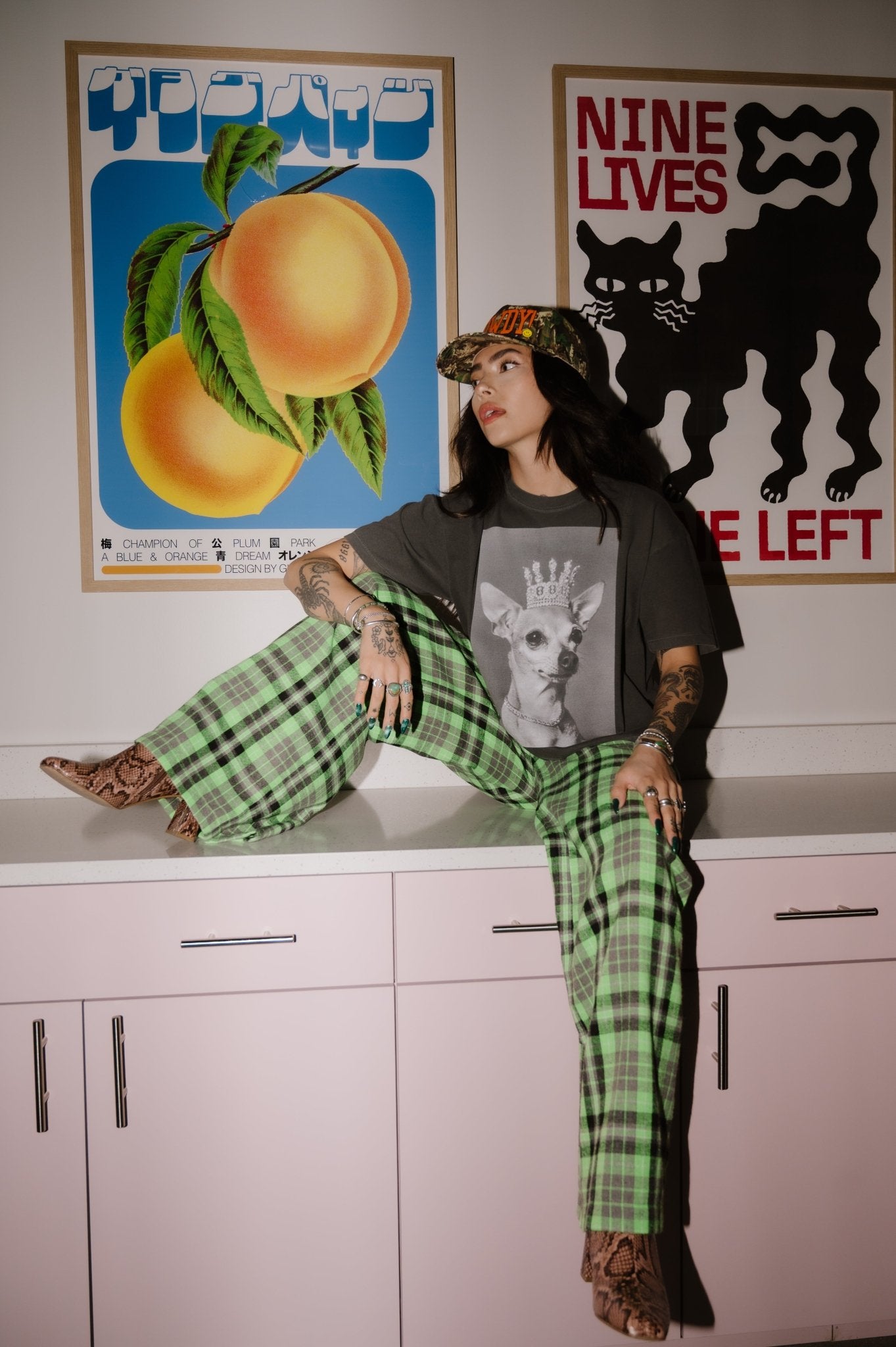 Fake it Til You Make It Chihuahua Boxy Tee - Dressed in Lala