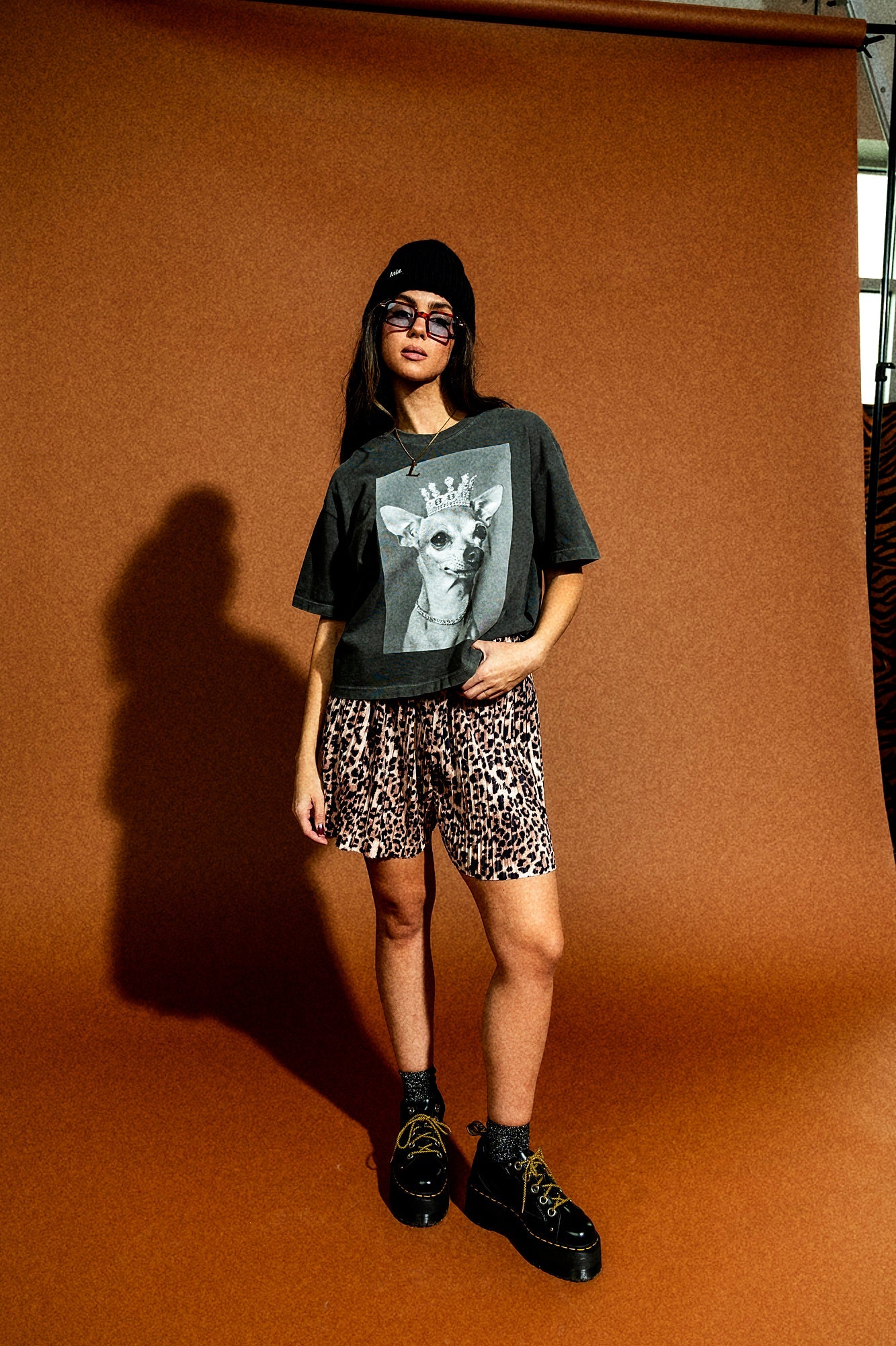Fake it Til You Make It Chihuahua Boxy Tee - Dressed in Lala