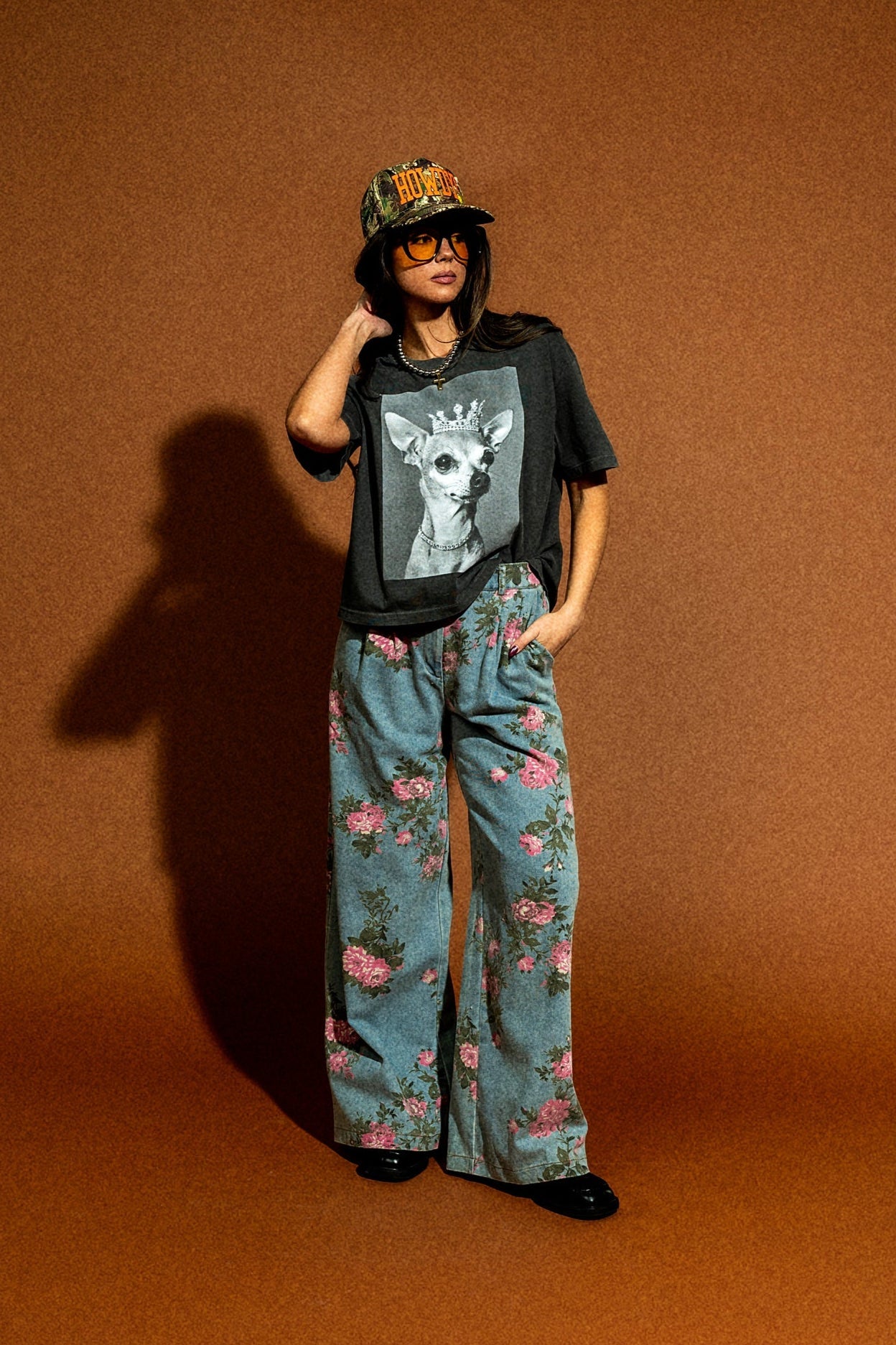 Fake it Til You Make It Chihuahua Boxy Tee - Dressed in Lala