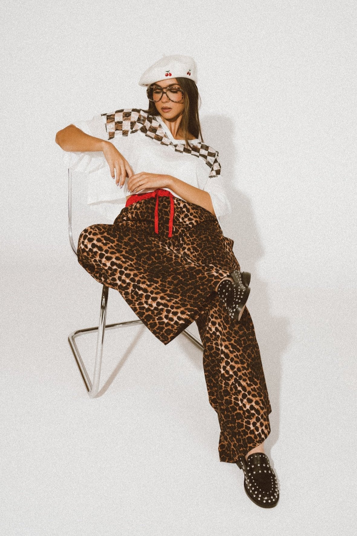 Feline Fierce Wide Leg Leopard Pants - Dressed in Lala