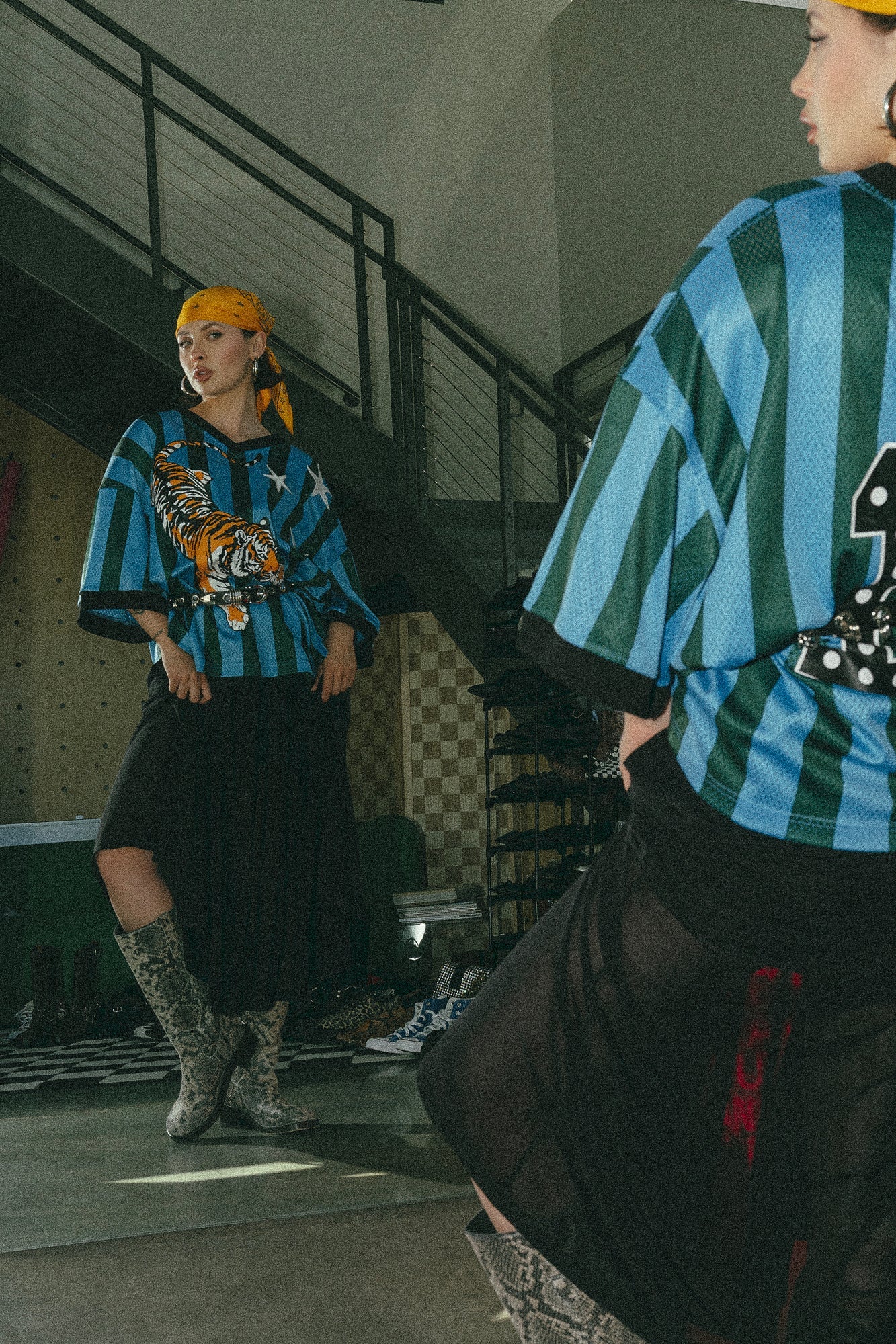 Fortune Favors the Fierce Tiger Jersey - Dressed in Lala