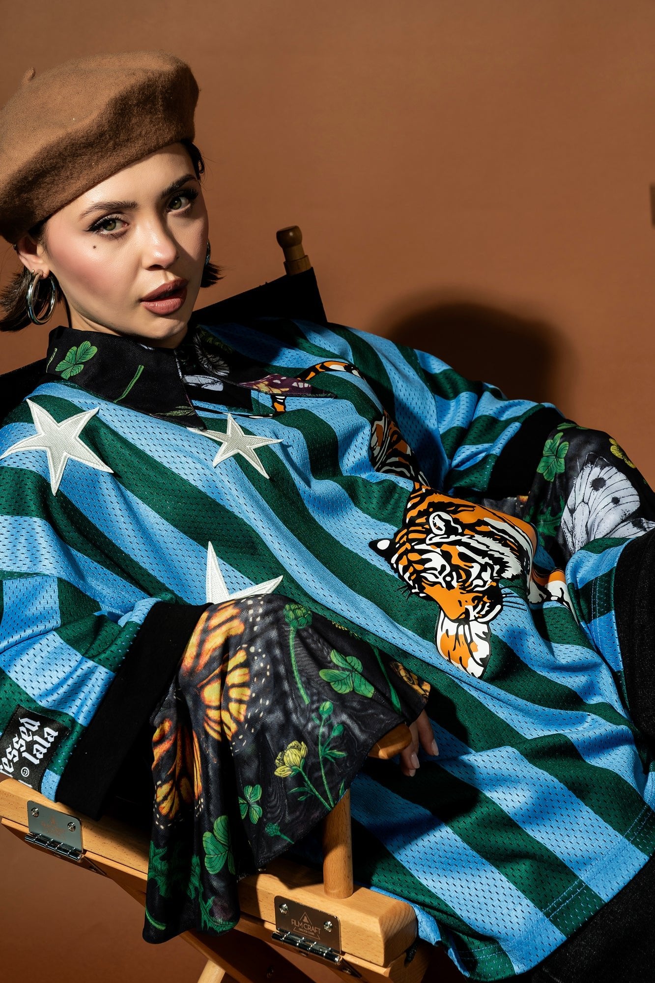 Fortune Favors the Fierce Tiger Jersey - Dressed in Lala