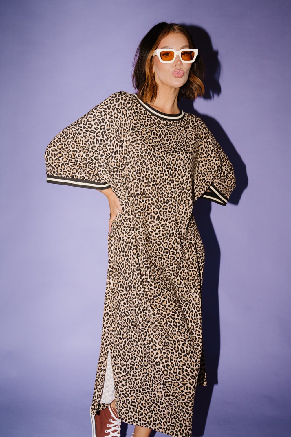 Frankie Dress in O.G. Leopard - Dressed in Lala