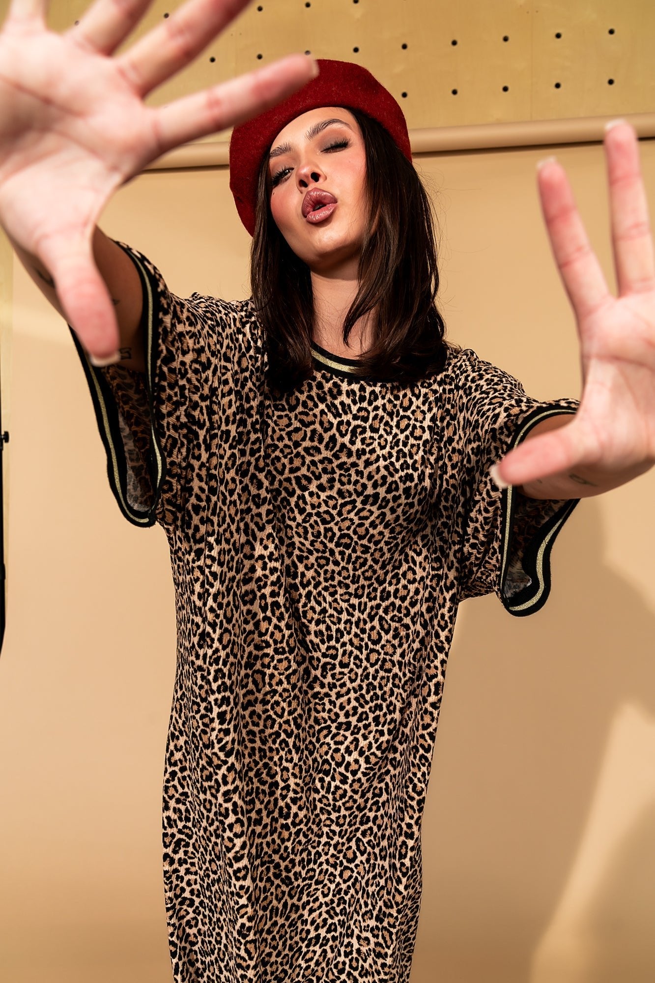 Frankie Dress in O.G. Leopard - Dressed in Lala