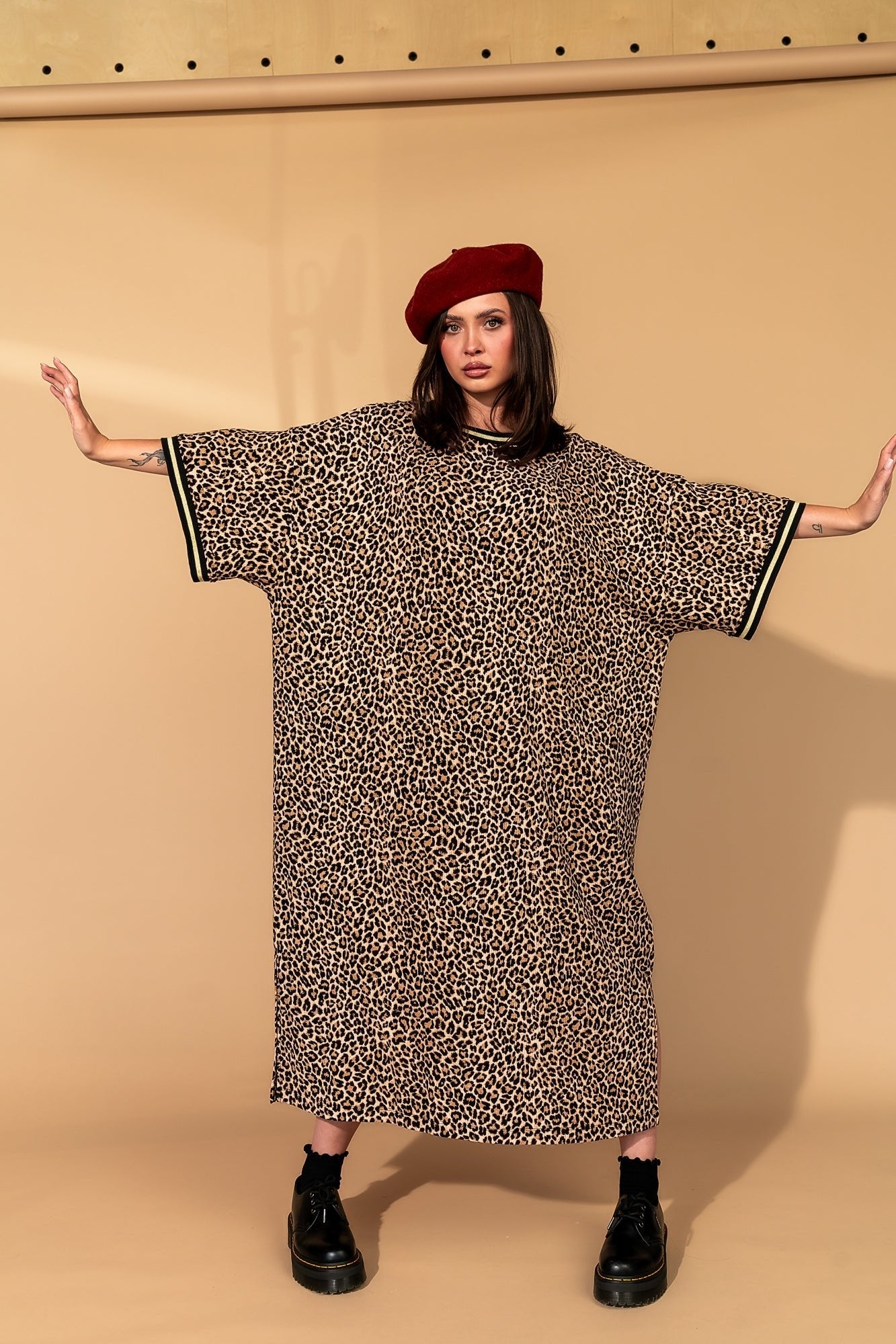 Frankie Dress in O.G. Leopard - Dressed in Lala