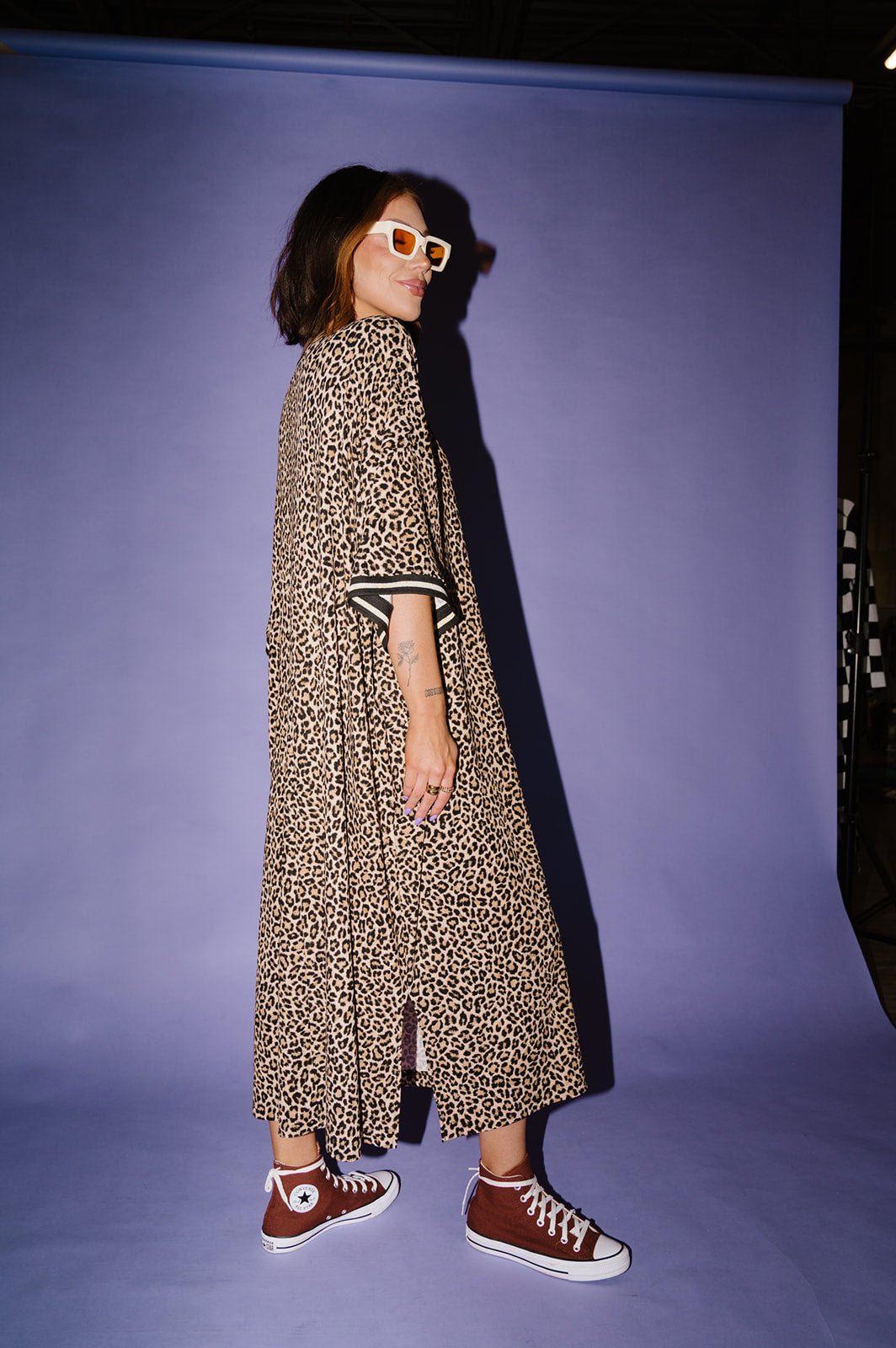 Frankie Dress in O.G. Leopard - Dressed in Lala
