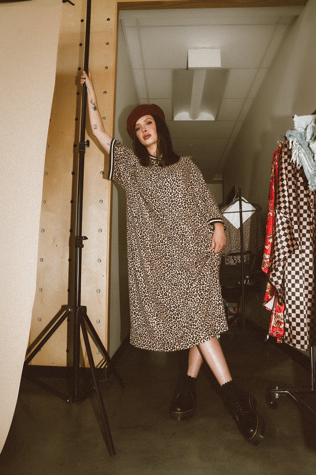 Frankie Dress in O.G. Leopard - Dressed in Lala