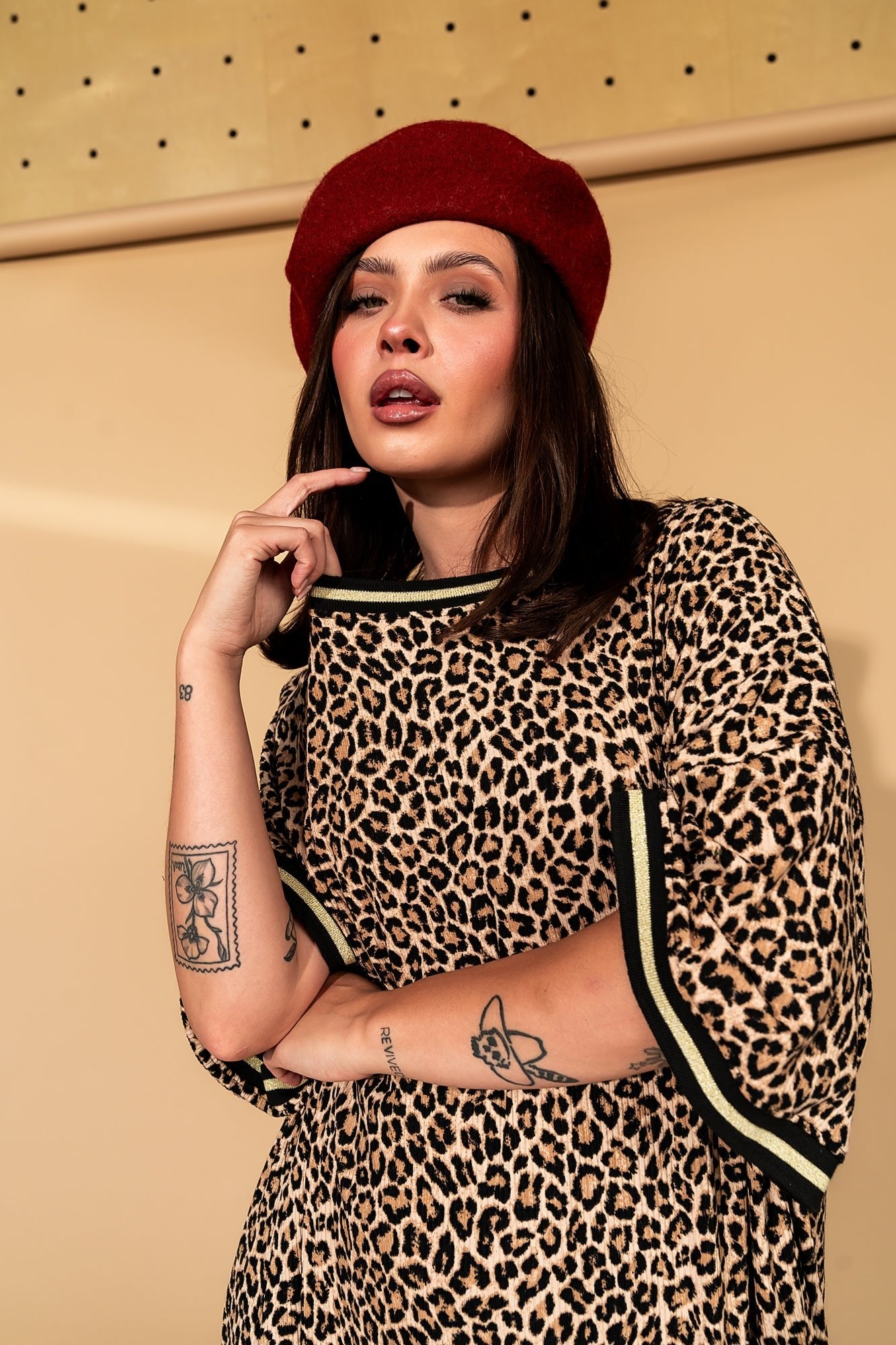 Frankie Dress in O.G. Leopard - Dressed in Lala