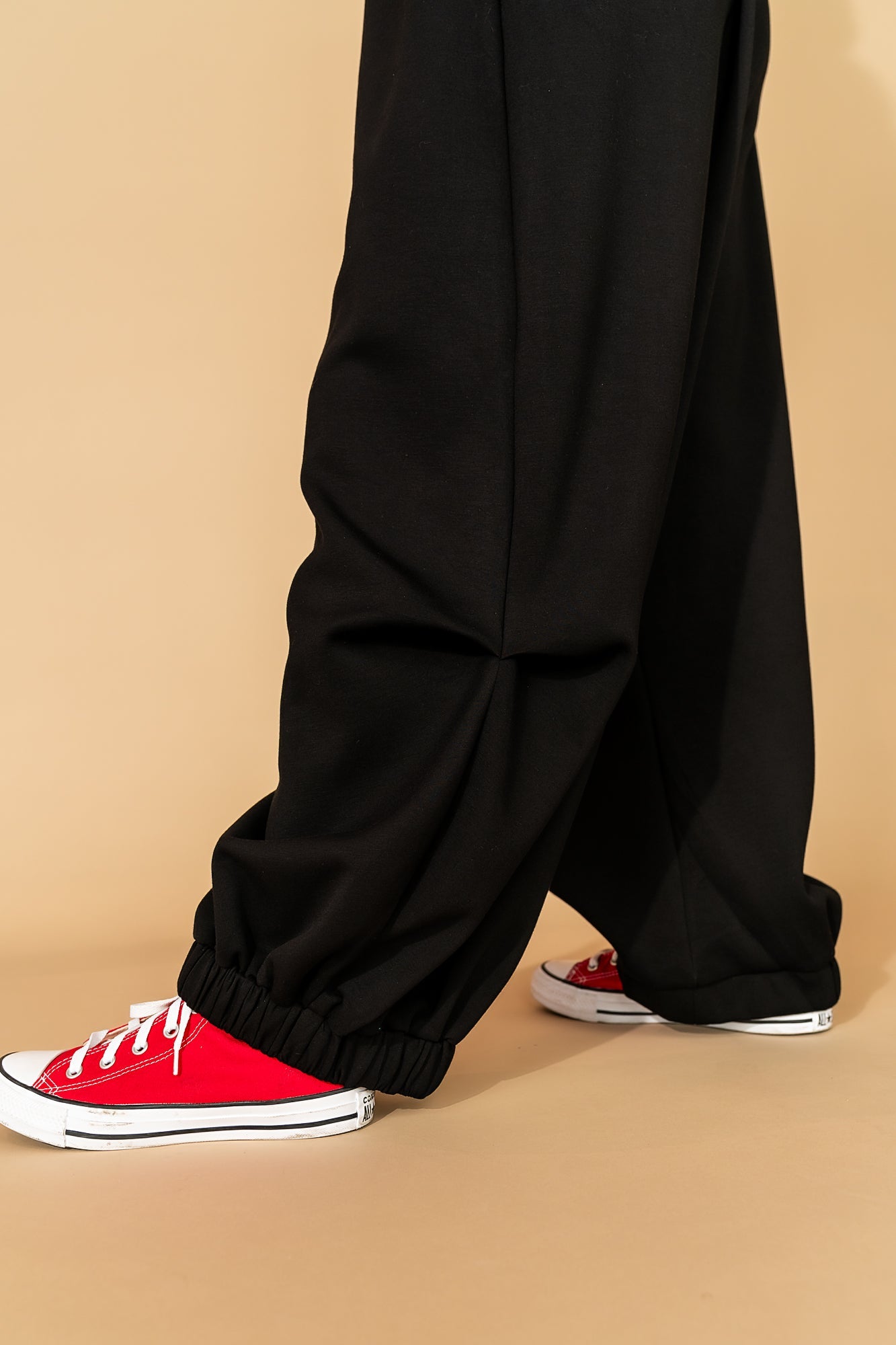 Gotta Go Barrel Leg Harem Joggers - Dressed in Lala