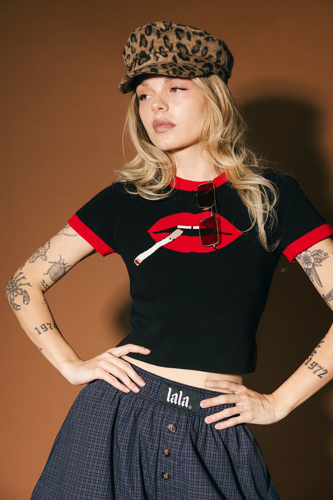 Groupie Knit Baby Tee - Dressed in Lala